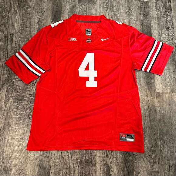Jeremiah Smith Ohio State Buckeyes Red Jersey Men’s Size S-XXL - Picture 5 of 8